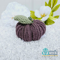 Knitted Pumpkins,Yarn Projects,Carrie's Butterfly Boutique