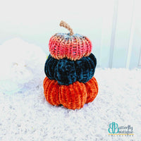 Pumpkin Stacks,Yarn Projects,Carrie's Butterfly Boutique
