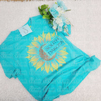 South Dakota Sunflower Tee - RTS,Shirts,Carrie's Butterfly Boutique