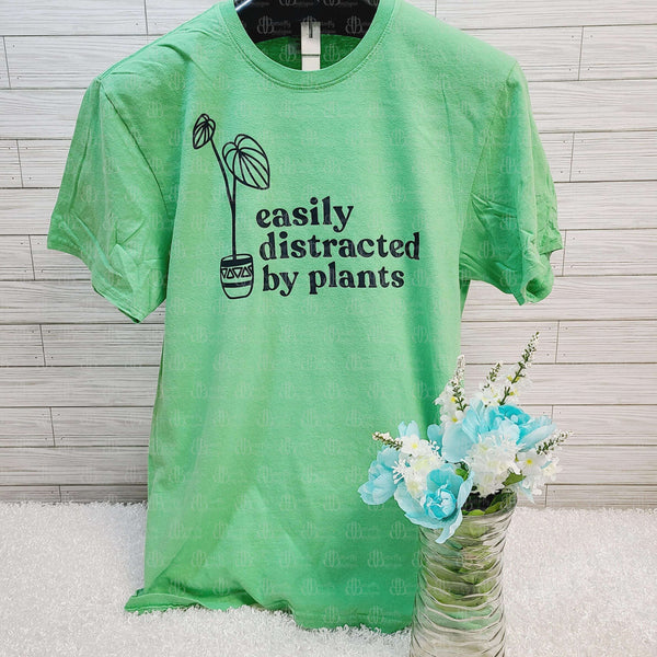 Easily Distracted By Plants Tee