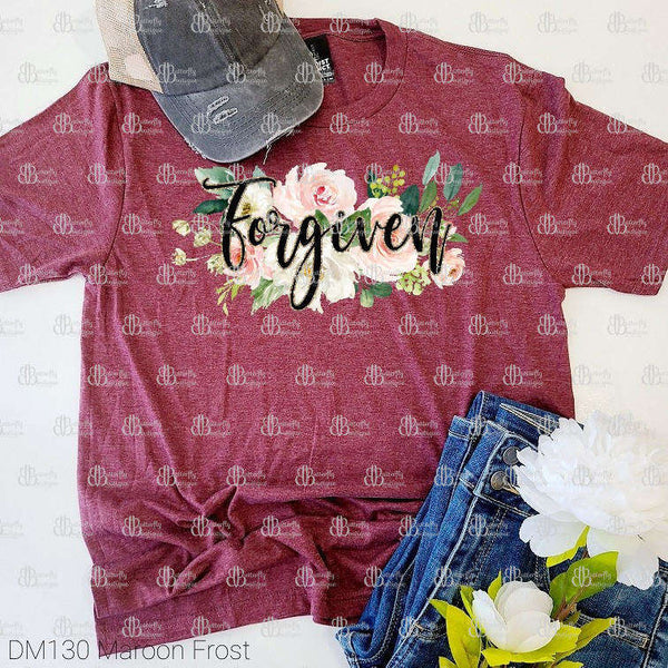 Forgiven Floral Tee