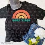 Good Vibes Rainbow Tee