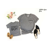 Mama's Boy/Girl Graphic Tee Set