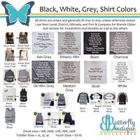 Radiate Positivity Butterfly Tee,Shirts,Carrie's Butterfly Boutique
